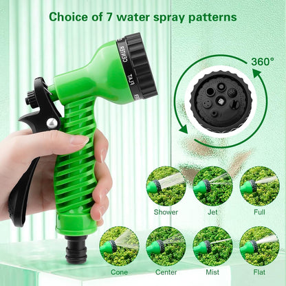 MagicJet Pro Retractable Hose – 3-in-1 High-Pressure Water Gun for Car, Garden & Home