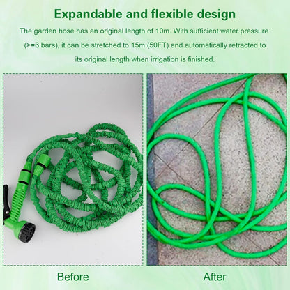 MagicJet Pro Retractable Hose – 3-in-1 High-Pressure Water Gun for Car, Garden & Home