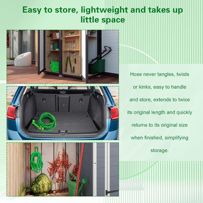 MagicJet Pro Retractable Hose – 3-in-1 High-Pressure Water Gun for Car, Garden & Home